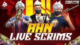 FREE FIRE LIVE TELUGU AHN LIVE LOBBY INTENSE FIGHT'S ARE HEAD | AHN PAID SCRIMS