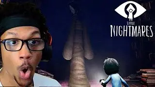 RUN AWAY From The LADY! | Little Nightmares - DLC The Residence (Part 1)