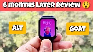 Long term  Review 🤫 Alt goat | Shocking Truth about Alt smart watch #amoled #callingwatch