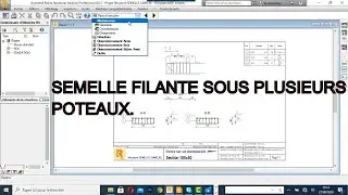 TUT0-ROBOT STRUCTURAL ANALYSIS 2021: EXEMPLE PRATIQUE DU DIMENSIONNEMENT D'UNE SEMELLE FILANTE