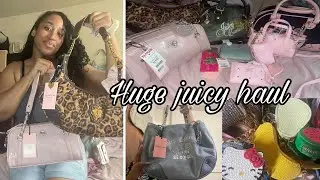 Huge Juicy couture haul + Shein (tj Maxx , Marshall&rsquo;s & Burlington) 
