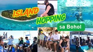 Island hopping | Bohol Balicasag Island | Tonskie TV