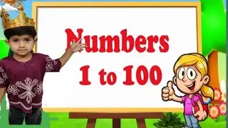 Count 1 To 100 Number | learn Counting | Easy one To Hundred Cont | Math