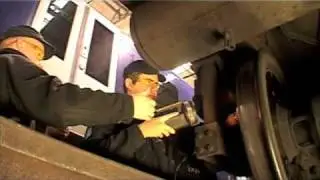 National Express depot work demonstration