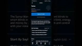Sunsa Wand | How to link Smart Blinds with Alexa