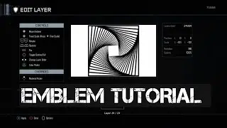 CoD Bo3: Easy illusion Emblem Tutorial #3