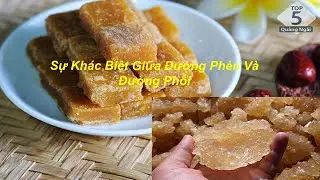 Đường Phổi Khác Đường Phèn Và Cách Nhận Biết 2 Loại Đường Này | Đặc Sản Quảng Ngãi