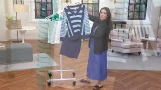 Sport Savvy Faux Wrap Front Skort with Pockets on QVC