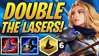 DOUBLE THE LASERS w/ 6 MAGE LUX! | TFT | Teamfight Tactics Set 2 | League of Legends Auto Chess