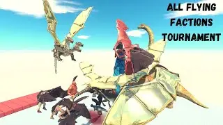 All FLYING Factions Tournament ARBS | ARBS Animal Revolt Battle Simulator