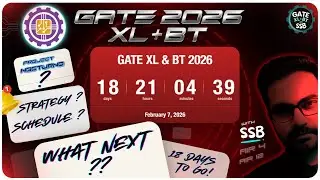 🔴 18 Days to GATE 2026 | Project Nocturno | We Need to Talk | What Next ?  #gatexl #gatebt #gate2026
