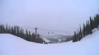Sony 4K Action Cam - 4K/30 fps/100 Mbps -  Ski at Crested Butte Snow Weather