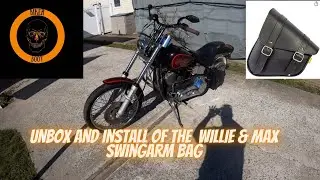 WILLIE & MAX SWING ARM BAG UNBOX AND INSTALL
