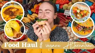 VEGANER FOOD HAUL » Tierische Produkte ersetzen, vegane Alternativen & unverarbeitet einkaufen