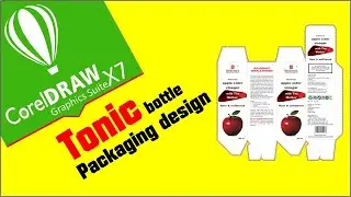 How to design Carton Packaging using ‘CorelDraw X7’ @krdtpdesigns