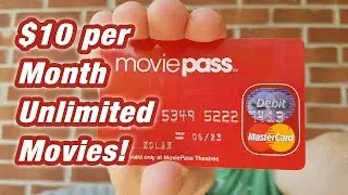 Moviepass almost unlimited movies, $10 a month!