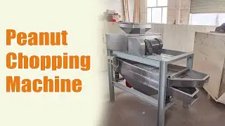 Industrial Nut Granule Processing Machine for Peanut, Almond, and Cashew#peanut  #chopping  #cutter