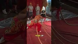 This Monk Transcends Human Limits 🤯 #lyricsvideo #shorts #shaolin