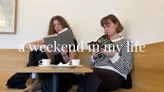 weekend vlog | book dates and feeling lazy
