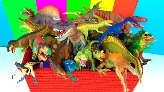 DINOSAUR Box TOY COLLECTION What&rsquo;s in the Box: Dinosaurs and Reptiles - Fun and Educational