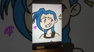 He&rsquo;s always there&hellip; #arcane #jinx #leagueoflegends #heimerdinger