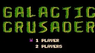 Galactic Crusader (Bunch Games, 1990) - NES Gameplay