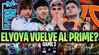 ELYOYA VUELVE A SU PRIME CON KOI?😱JOJO YONE GOD!🔥 - KOI vs FNC Game 2 LEC EVENTO MADRID 2025 KNEKRO
