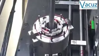 Four Stations Garden Tools Motor Coil Automatic BLDC Brushless Drone Stator Needle Winding Machines