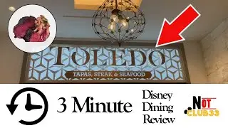 3 Minute Dining Review: Toledo at Disney&rsquo;s Coronado Springs Resort (allergy friendly)