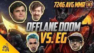 Devouring the Ol' EG Boyz (ft. Sumail/Bulba vs. BSJ/Moo) | Offlane Doom | 7246 AVG MMR Dota 2 v7.23e