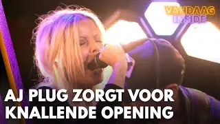 AJ Plug zorgt voor knallende opening van Vandaag Inside! | VANDAAG INSIDE