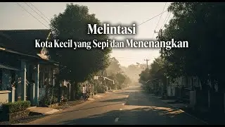 Melintasi Kota Kecil yang Sepi dan Menenangkan