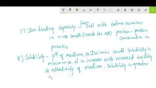 Properties of Protein