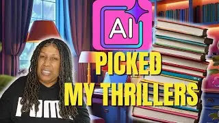 I Let AI Pick My Next Thrillers TBR! ChatGPT chooses my books for me