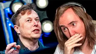 Elon Musk talks about Twitter, Tesla and Trump | Asmongold Reacts
