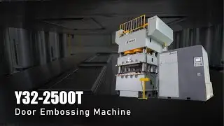 New Design! Y32-2500T Servo Hydraulic Press Machine For Steel Door Embossing