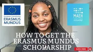 How I got the Erasmus Mundus Scholarship as a South African student | study and travel Europe.