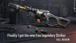 I finally unlocked the free legendary Striker - source code!!! Full review 