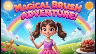 Laila and the Talking Paintbrush | Magical Kids Story | ArqamTales