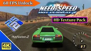 Need for Speed: Hot Pursuit 2 - HD Texture Pack • 60 FPS Unlock • 4K | PCSX2 v2.0 Nightly