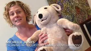 The ENJO Fabric glove in action
