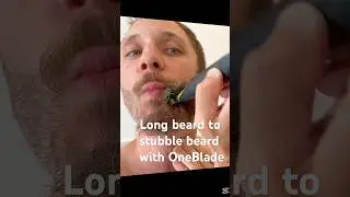 Сможет ли OneBlade подстричь длинную бороду до состояния щетины? Любого размера?