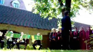 Volksliedersingen auf dem Stadtgottesacker in Halle (Saale)