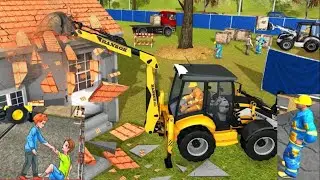 JCB Beckhone Loader Driving Simulator #2 Bus Simulator Indonesia