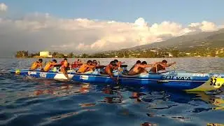 TAITI VA'A TEAM V12 - 500m - EDT VA'A TAHITI