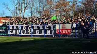 Doping Kibic&oacute;w Radomiaka na wyjeździe w Częstochowie (10.11.2018) // TylkoRadomiak.pl