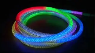 NEW MULTICOLOR COLOUR NYLON ROPE LIGHT WITH REMOTE AND APP CONTROL