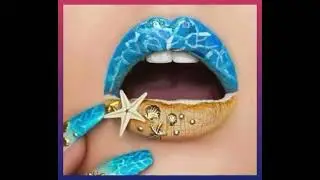 Creative Super Amazing Lip Art | Lipstick #shorts #lipstick #viral