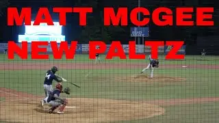 BATTING HIGHLIGHTS MATT MCGEE NEW PALTZ COLLEGE PLAYING FOR NEWBURGH KNIGHTS