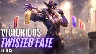 Victorious Twisted Fate - Skin Show PBE - League of Legends